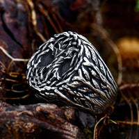 Yggdrasil tree of life Viking ring