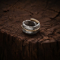 Viking ring - The Wings of Huginn and Muninn