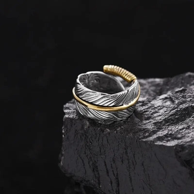 Viking ring - The Wings of Huginn and Muninn