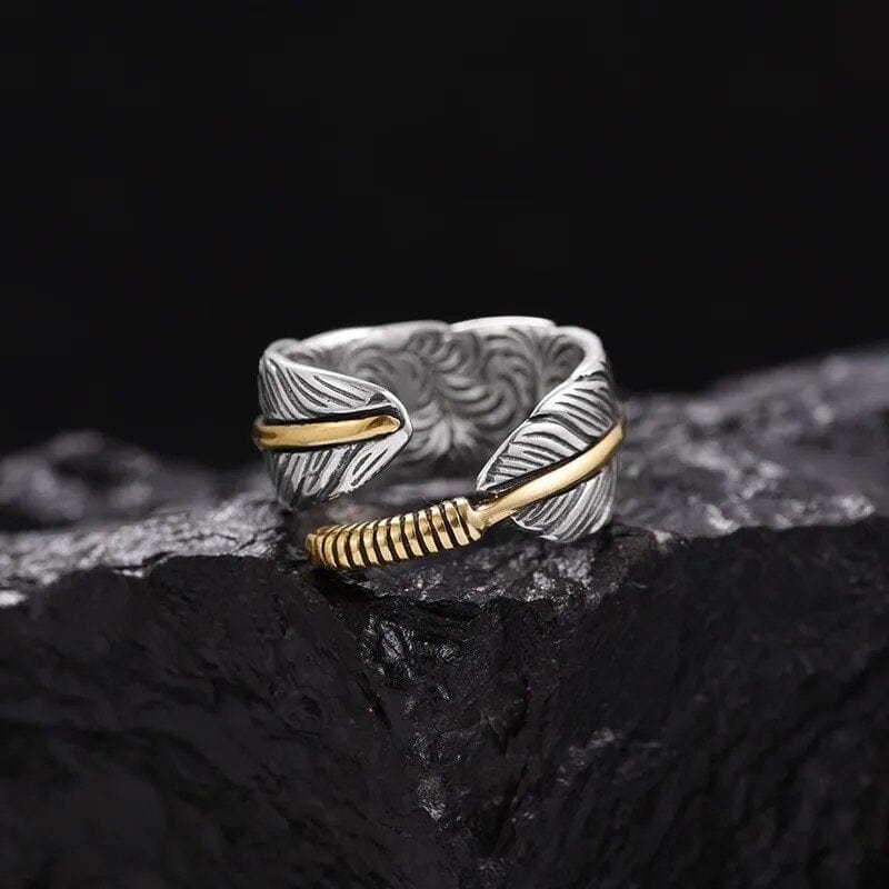 Viking ring The Wings of Huginn and Muninn Odin s Hall