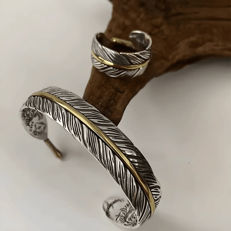 Viking ring - The Wings of Huginn and Muninn