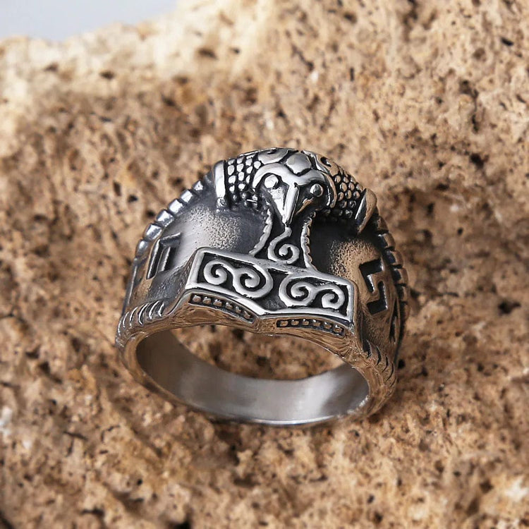 Viking Ring Power of Mjolnir