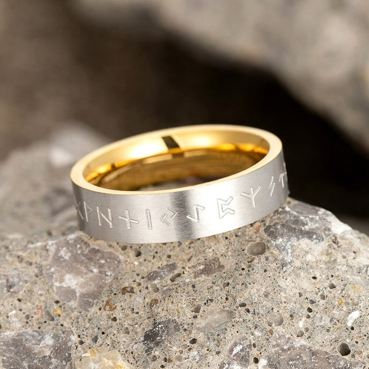 Viking Ring - Silver Rune