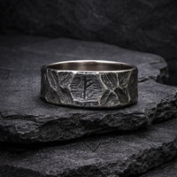 Viking rune ring \"Heroic Destiny\"