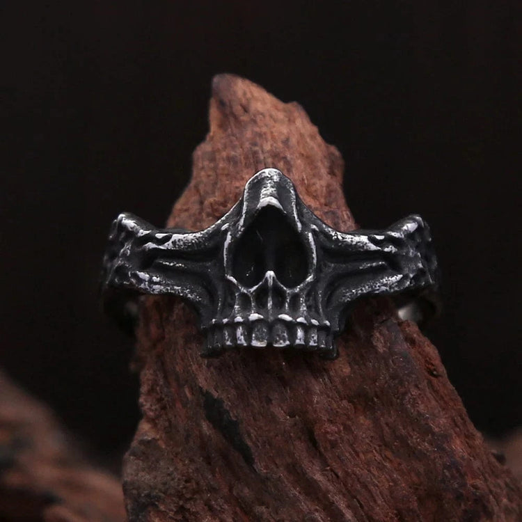 Death's Head Viking Ring