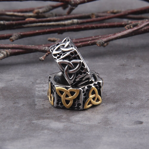 bague Bague Viking - Triquetra Nordique - Odins Hall