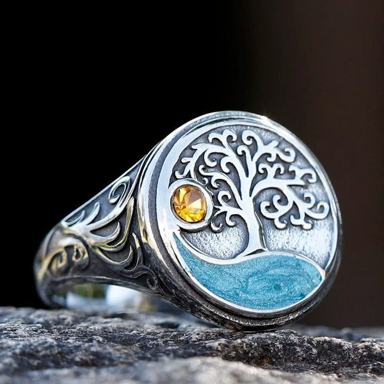 Yggdrasil \"Walk towards the light\" ring