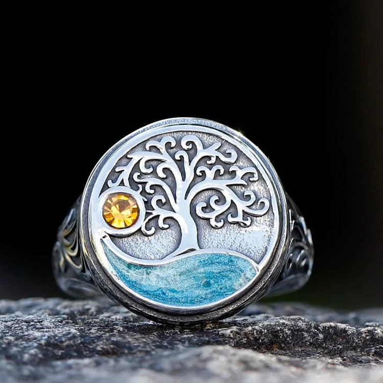 Yggdrasil \"Walk towards the light\" ring