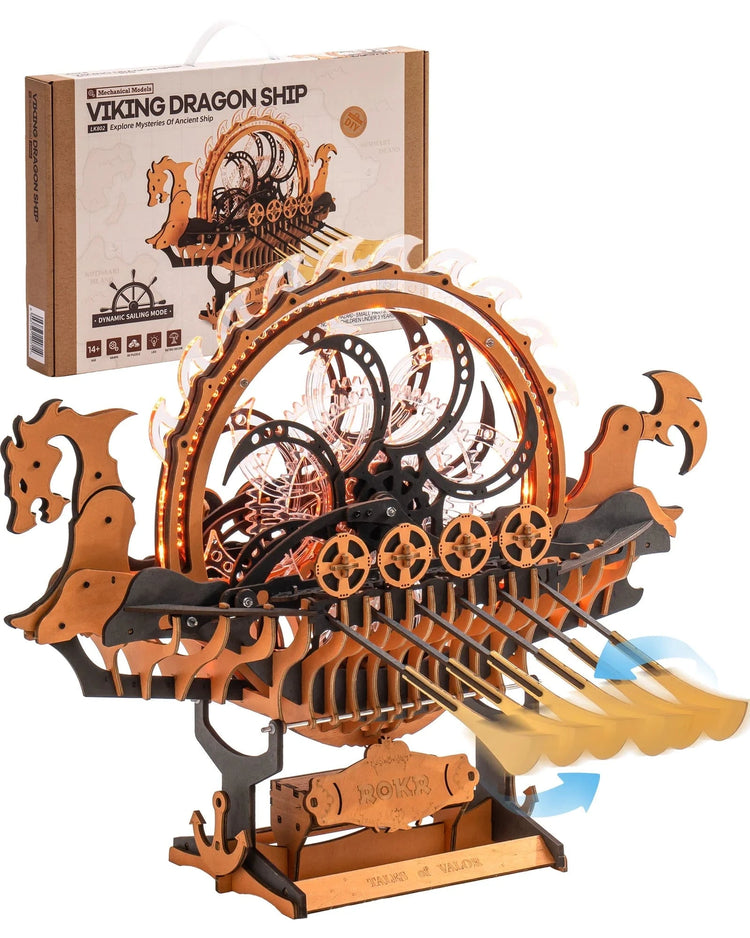 Viking ship - Mechanical puzzle