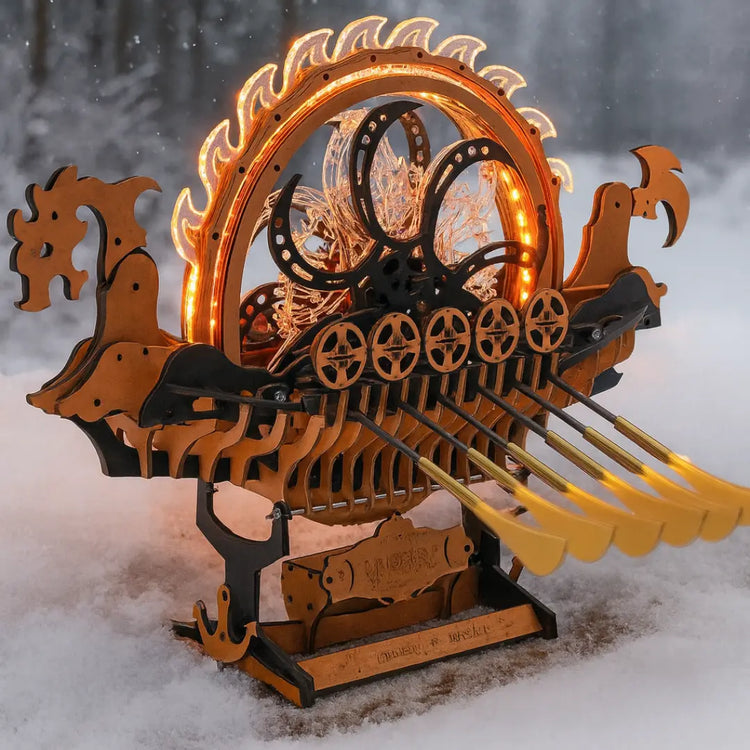 Viking ship - Mechanical puzzle