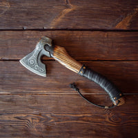 Viking Warrior Axe - \"Foudre d'Odin\" (Odin's Lightning)