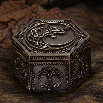 Viking Jewellery Box - Fenrir