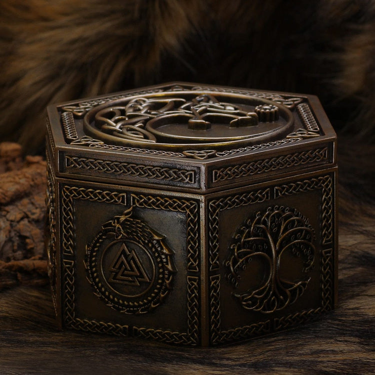 Viking Jewellery Box - Fenrir