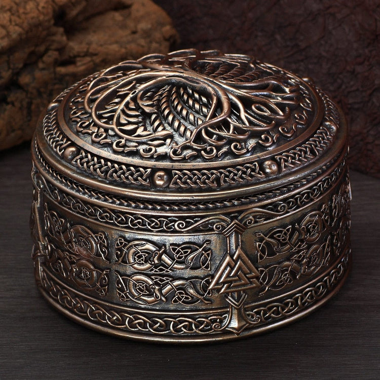 Viking jewelry box - Yggdrasil