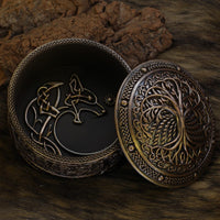 Viking jewelry box - Yggdrasil