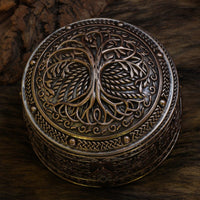 Viking jewelry box - Yggdrasil