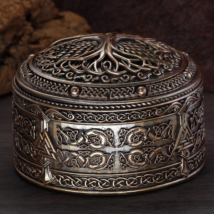 Viking jewelry box - Yggdrasil