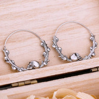 Skull earrings