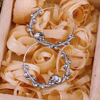 Skull earrings