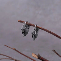 Viking skull earrings