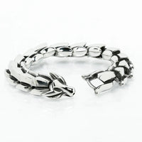 Snake bracelet \"Wrath of Jörmungand\" - Silver