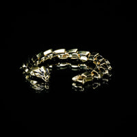 Snake bracelet \"Wrath of Jörmungand\" - Gold