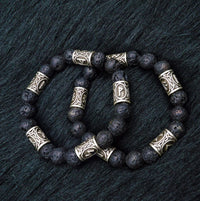 Runic Bead Bracelet - Essence of Burning Earth