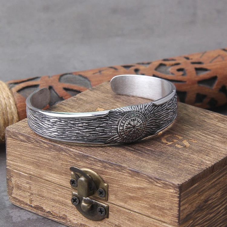 Viking bracelet compass Vegvisir