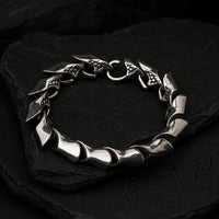 Viking Bracelet \"Bracelet of the Power of Nidhogg\"