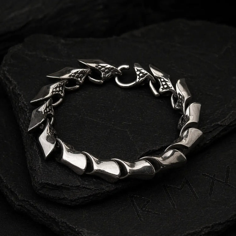 Viking Bracelet \"Bracelet of the Power of Nidhogg\"