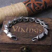 Viking Bracelet \"Bracelet of the Power of Nidhogg