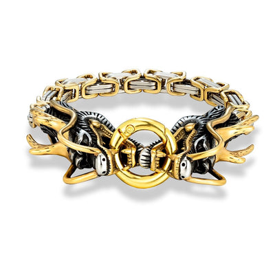 Viking Bracelet - Ouroboros Chain