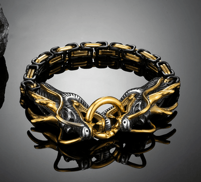 Viking Bracelet - Ouroboros Chain