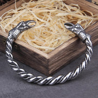 Hugin et Munin Viking bracelet