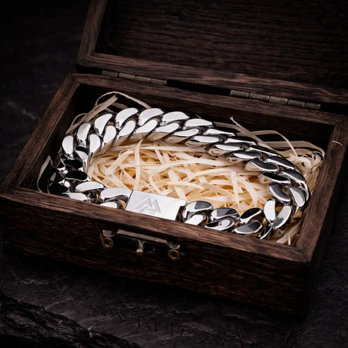 Bracelet viking Bracelet Viking - La Puissance du Valknut - Odins Hall