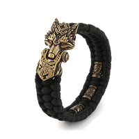 Fearsome Fenrir viking bracelet