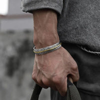 Viking bracelet - Les Ailes de Huginn et Muninn
