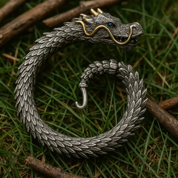 Viking Dragon Head Bracelet | Odin's Hall
