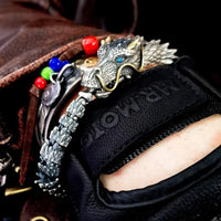 Viking Dragon Head Bracelet