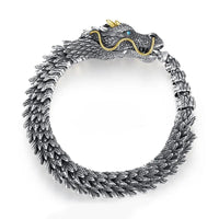 Viking Dragon Head Bracelet