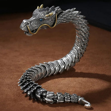 Viking Dragon Head Bracelet