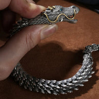 Viking Dragon Head Bracelet