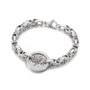 Bracelet viking Yggdrasil Argent - Odins Hall