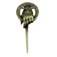 King's hand brooch