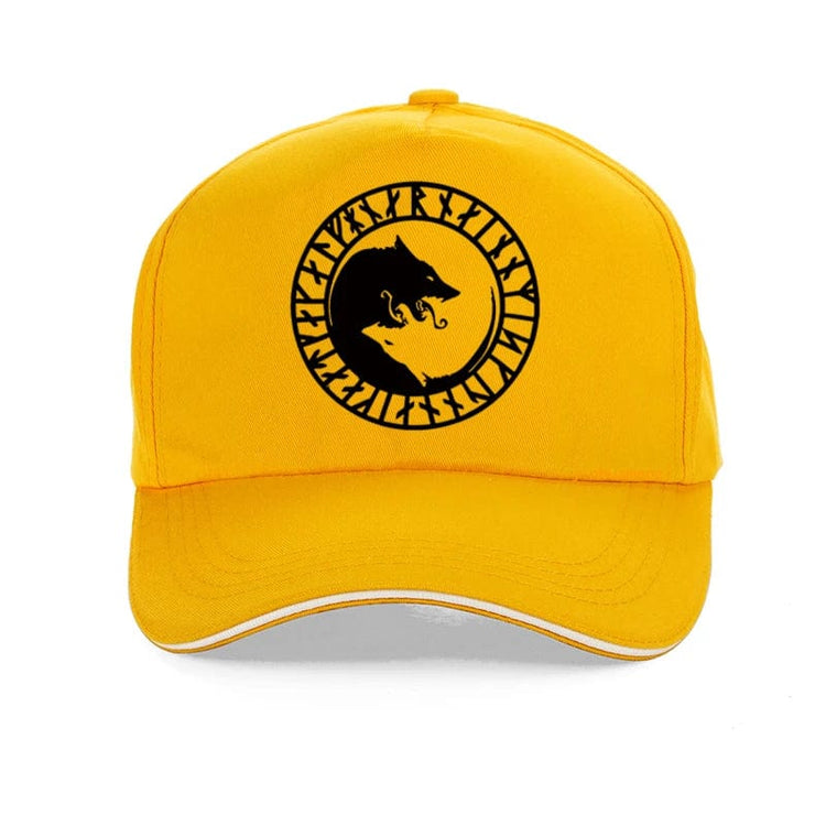 Fenrir viking cap