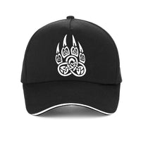 Viking bear paw cap