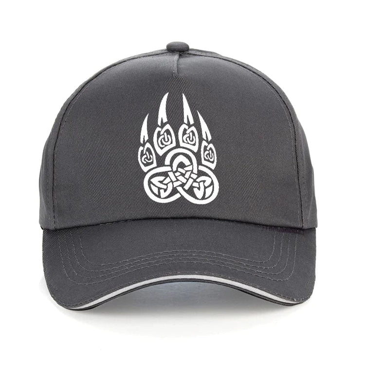 Viking bear paw cap