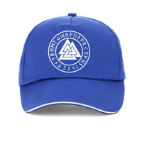 Viking cap valknut