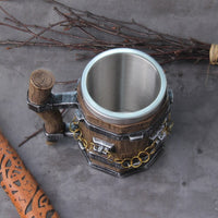 Viking mug \"Chope de l'Arbre Yggdrasil\" (Yggdrasil Tree Mug)