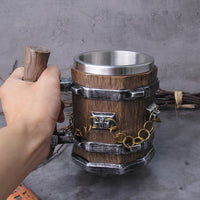 Viking mug \"Chope de l'Arbre Yggdrasil\" (Yggdrasil Tree Mug)